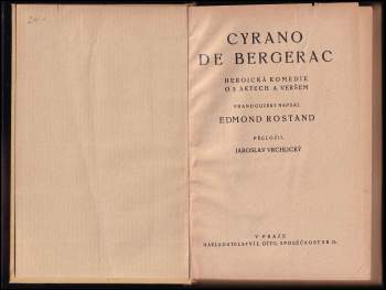 Edmond Rostand: Cyrano de Bergerac