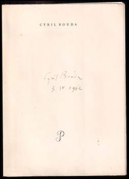 Jan Loriš: Cyril Bouda