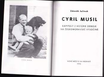 Zdeněk Jelínek: Cyril Musil