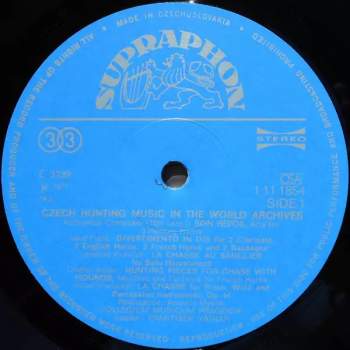 Collegium Musicum Pragense: Czech Hunting Music In World Archives (88/2)