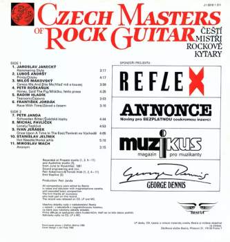 Various: Czech Masters Of Rock Guitar / Čeští Mistři Rockové Kytary