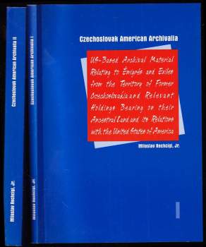 Czechoslovak American archivalia