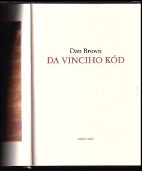 Dan Brown: Da Vinciho kód