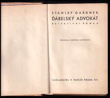 Erle Stanley Gardner: Ďábelský advokát