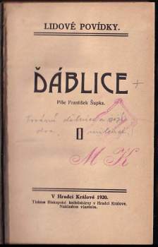 František Šupka: Ďáblice