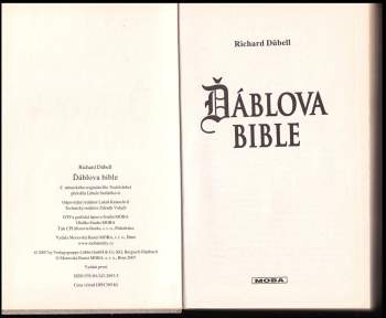 Richard Dübell: Ďáblova bible