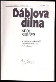 Adolf Burger: Ďáblova dílna
