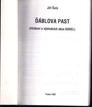 Jiří Šolc: Ďáblova past