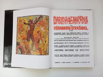 Josef Váchal: Ďáblova zahrádka, aneb, Přírodopis strašidel, to jest, Neobyčejná cesta mezi ďáblovými dětmi, přízraky a bytostmi přírodními, zjevujícími se často hříšnému člověku