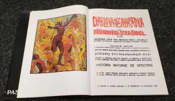 Josef Váchal: Ďáblova zahrádka, aneb, Přírodopis strašidel, to jest, Neobyčejná cesta mezi ďáblovými dětmi, přízraky a bytostmi přírodními, zjevujícími se často hříšnému člověku