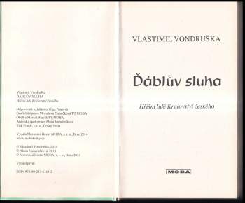 Vlastimil Vondruška: Ďáblův sluha