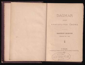 Svatopluk Čech: Dagmar