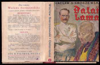 Wacław Sieroszewski: Dalai-Lama - román z Dálného Východu - OBÁLKA ZDENĚK BURIAN
