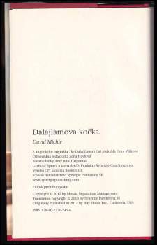 David Michie: Dalajlamova kočka