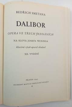 Bedřich Smetana: Dalibor