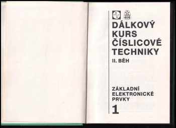 Miroslav Háša: Dálkový kurs číslicové techniky - I. + II. běh - čísla 1 - 8