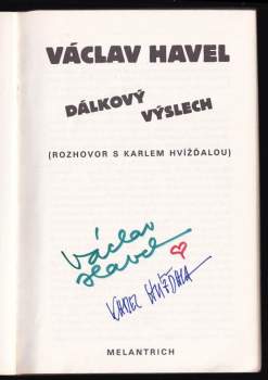 Václav Havel: Dálkový výslech