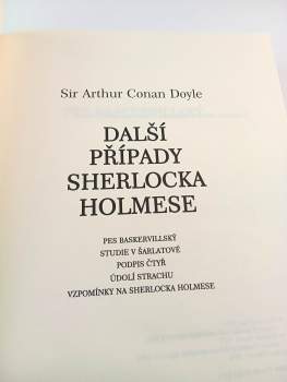 Arthur Conan Doyle: Další případy Sherlocka Holmese