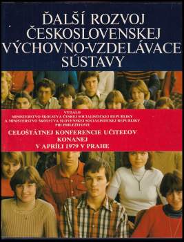 Ďalší rozvoj československej výchovno-vzdelávacej sústavy