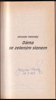 Jaroslav Velinský: Dáma se zeleným slonem