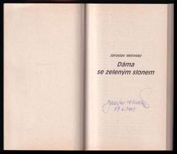 Jaroslav Velinský: Dáma se zeleným slonem