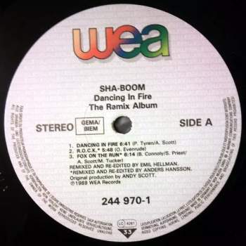 Sha-Boom: Dancing In Fire - The Remix Album