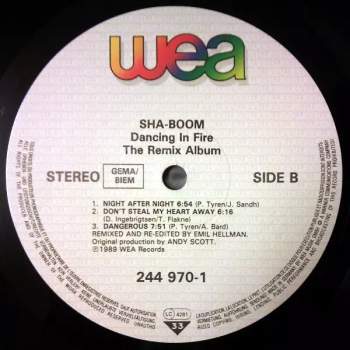 Sha-Boom: Dancing In Fire - The Remix Album