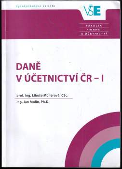 Daně v účetnictví ČR - I