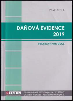 Daňová evidence 2019 : praktický průvodce