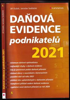 Daňová evidence podnikatelů 2021