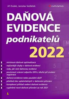 Jiří Dušek: Daňová evidence podnikatelů 2022