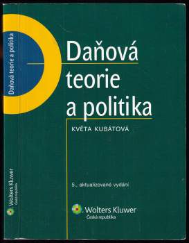 Daňová teorie a politika