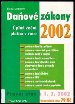 Daňové zákony