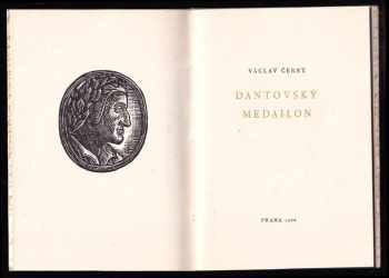 Václav Černý: Dantovský medailon