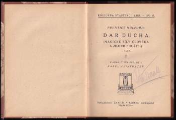Prentice Mulford: Dar ducha