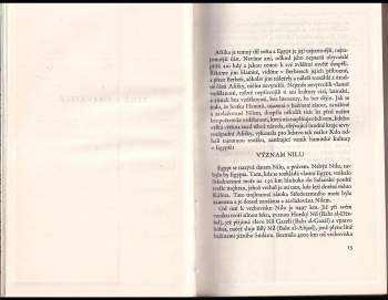 Alois Musil: Dar Nilu