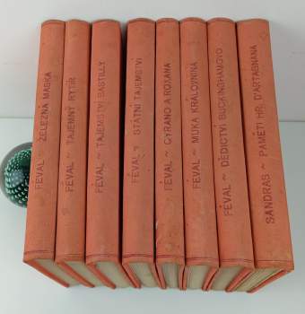 D'Artagnan contra Cyrano de Bergerac : Díl 1-4 (Tajemný rytíř, Muka královnina, Tajemství Bastilly, Dědictví Buckinghamovo)  + Hrabě d'Artagnan a Cyrano de Bergerac: Díl 1-3 (Státní tajemství, Železná maska,  Cyrano a Roxana) + Paměti hraběte d'Artagnana, kapitána-lieutenanta první setniny královských mušketýrů