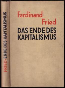Das Ende des Kapitalismus