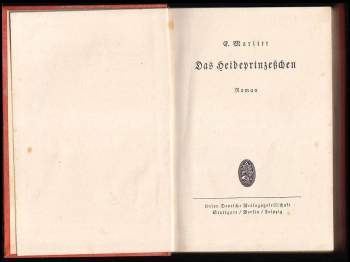 Eugenie Marlitt: Das Heideprinzesschen