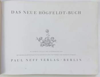 Das neue Högfeldt-Buch