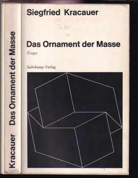 Siegfried Kracauer: Das Ornament der Masse