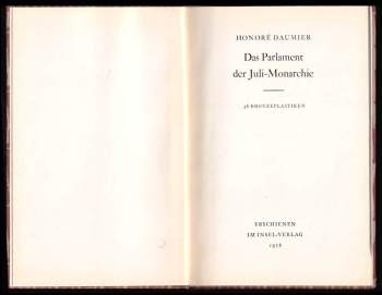 Honoré Daumier: Das Parlament der Juli-Monarchie