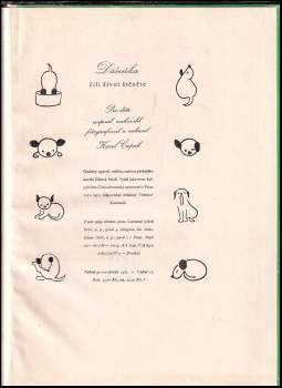 Karel Čapek: Dášeňka, čili život štěněte