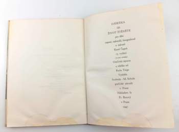 Karel Čapek: Dášeňka čili život štěněte