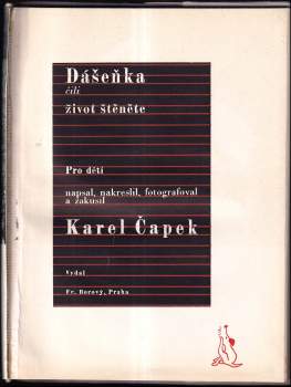 Karel Čapek: Dášeňka čili život štěněte