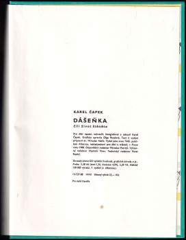 Karel Čapek: Dášeňka, čili, Život štěněte