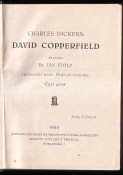 Charles Dickens: David Copperfield