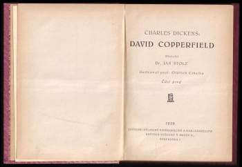Charles Dickens: David Copperfield