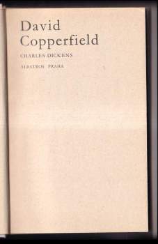 Charles Dickens: David Copperfield