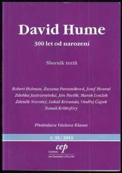 David Hume : 300 let od narození : sborník textů